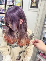 トムキャット(TOM CAT)&nbsp;デザインカラー！【パープル×オレンジ】