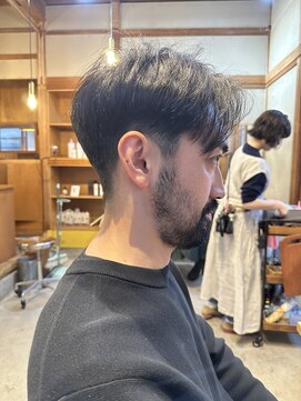 ノフ(knof) フェザーショート × 短髪 × ナチュラルヘア