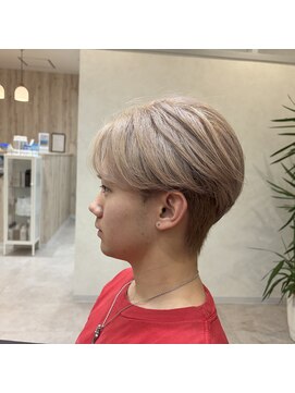 アグ ヘアー ナッツ 秦野店(Agu hair nuts) センターパート/ミルクティー/マッシュ/秦野駅