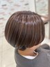 【吉村担当】白髪をいかす脱白髪染めハイライト＋透明感カラー