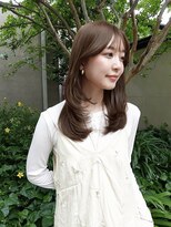 ノイ 銀座(noi) 顔周りレイヤーカットべージュカラーくびれレイヤーカット