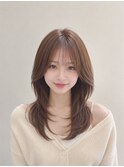 レイヤーカット/韓国ヘア/垢抜けヘア