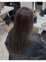 ケンジ 平塚 アネッタ(KENJE annetta)&nbsp;艶髪ストレート　髪質改善カラー　髪質改善トリートメント