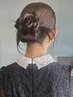 【結婚式・お呼ばれ・イベントに】崩れにくい似合わせヘアセット