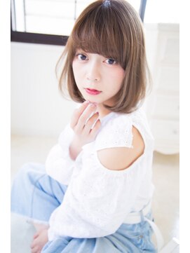 アンジュ ヘアー(Ange hair) アンジュヘアー　大人かわいい、ふんわりボブ