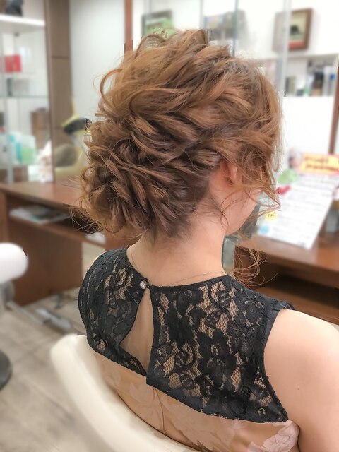 大人可愛いゆるふわ☆ヘアセット☆ルーズウェーブアレンジ