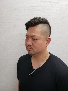 ヘアークラフトアッシュ(hair craft ash) フェード×ウェーブスタイル