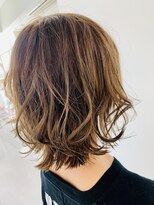 ルチア ヘアクリア 新大阪店(Lucia hair clear) 外ハネ×スパイラルウルフ