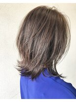 トリート 南行徳本店(TREAT)&nbsp;レイヤーボブ×くすみグレージュ