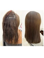 イレス 札幌駅前(IRESU) 弱酸性縮毛矯正エステで作るツヤ髪ストレート