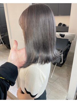 リンドトウキョウ ウメダ(LINDO TOKYO) ミルクティーグレージュ　ブリーチ1回～