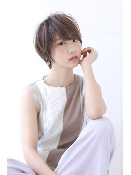 オーロ 池田店(ORO) 20代30代40代50代メルティカラーマッシュショートくびれヘア