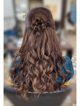 アローヘアー 浜松町店(Arrow Hair) ハーフアップ