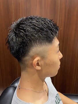 ヒロギンザ 青山店(HIRO GINZA) フェード×ショート