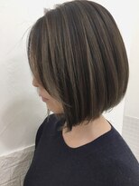 ベラバイブルーム(BELLA by Blume)&nbsp;お手入れ簡単♪似合わせベージュのワンレンボブ♪
