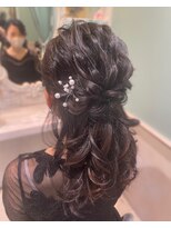 セットサロン マオ(MAO)&nbsp;華やかハーフアップ