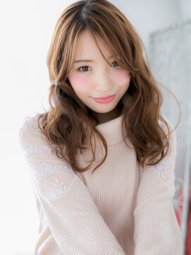 ドクターズ サロン ラブ(Dr's Salon LAB) 斜めバング☆グラマラスドーリーガールロングf古河20代30代40代