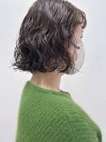 キー(kii)&nbsp;パーマ/ボブ　福岡　天神　薬院　肩上ボブ　20代　30代