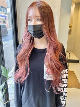 ヘアー アイス ルーチェ(HAIR ICI LUCE) グラデーションカラー ピンク/大矢