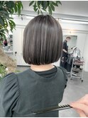 大人ショートヘア/ハイライトカラー/イルミナカラー[国分寺]4165