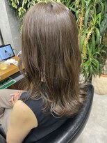 シェル 吉祥寺(shell)&nbsp;グレージュカラー/ボブウルフ/黒髪/ココアベージュ