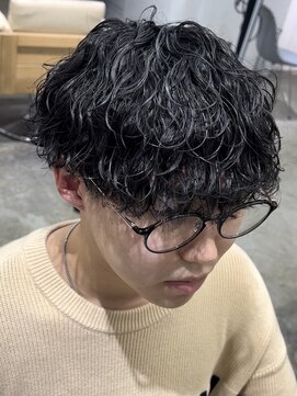 グリーン 高田馬場(green) 波巻きパーマ×マッシュ