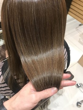 アニュー 北浦和店(ANEW) 《髪質改善》サラサラ・柔らかい髪質改善ミディアム