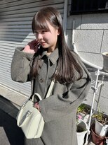 アルコイリスバイドールヘアー(ARCOIRIS by Dollhair)&nbsp;透明感グレーベージュまろやかラベンダー韓国風ロング都島