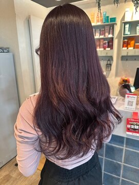 ナンバー エアロ 横浜(N° +aero) デザインカラー/ケアブリーチ/透明感カラー/ツヤカラー