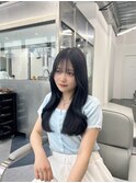 透明感カラー/韓国風くびれ巻き