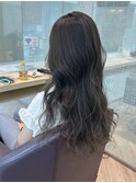 ロング・アッシュグレージュ