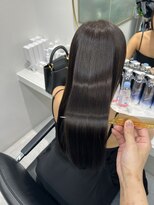 トランス(TRUNS)&nbsp;ケアカラー＋髪質改善ULTOWAトリートメント