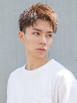 【小久保style】ベリーショートニュアンスパーマグレーベージュ