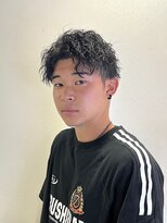 スタイル 茅ケ崎(STYLE) 【平山明樹】大人雰囲気のメンズパーマ/縦落ちパーマ
