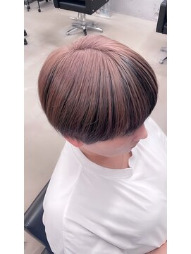 エン(en) アンブレラカラーピンクベージュハイトーンカラーデザインカラー