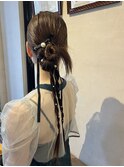 カチモリアレンジ/お呼ばれヘア/ヘアセット