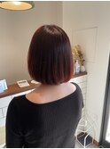 内巻きボブ