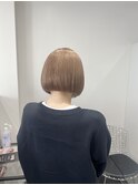 ボブ/ミルクティーブラウン
