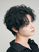 フィフス 栄(fifth)&nbsp;フェザーパーマフェザーショートシャドウパーマセンターパート