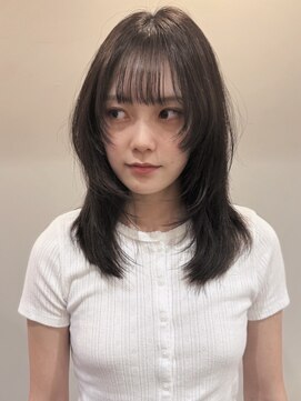 ユートゥイーズ 鎌倉(U too e's) 《U too e's 鎌倉》顔周りレイヤー/美髪カラー/うる艶髪質改善