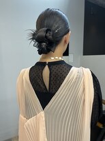 ヌープヘアーアイス(NUUP.hair ici)&nbsp;20代30代ボブでもできる♪大人可愛い編み込み風簡単アレンジヘア