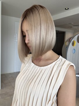 カラーズ(PRIVATE HAIR SALON COLOR'S) 【カラーリストNATSUKI】ハイトーン◎パールベージュ