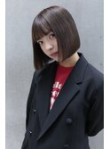 今っぽパツっとサラサラボブ