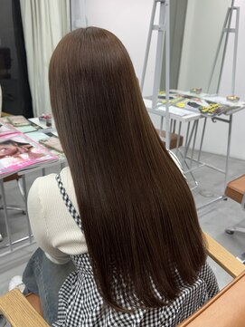 サロンドミルク 新百合ヶ丘店(salon de MiLK) ★ココアブラウンナチュラルブラウン暗めカラーデザインカラー