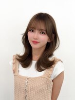 アマトウキョウスマートサロン(AMA TOKYO×Smart Salon) くびれレイヤー/顔まわりカット/レイヤーカット/小顔ヘア