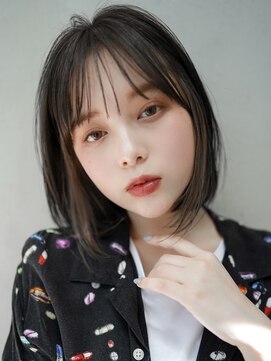 ギークス(GEEKS) 【GEEKS渋谷】ボブレイヤー/インナー/黒髪ボブ/冬カラー/透明感