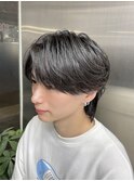 センターパート　コンマバング　としお
