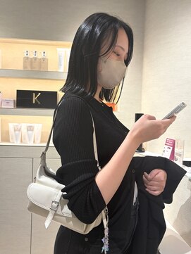 エレノア 四条烏丸店(Eleanor) 【白石】切りっぱなしBob×艶トリートメント