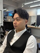 ヴィ 大宮(Vii) 大宮/カット/短髪/毛流れ/センターパート