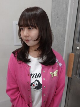 ココアベージュ/オリーブグレー/クラゲヘアー/小顔　[新潟/万代]